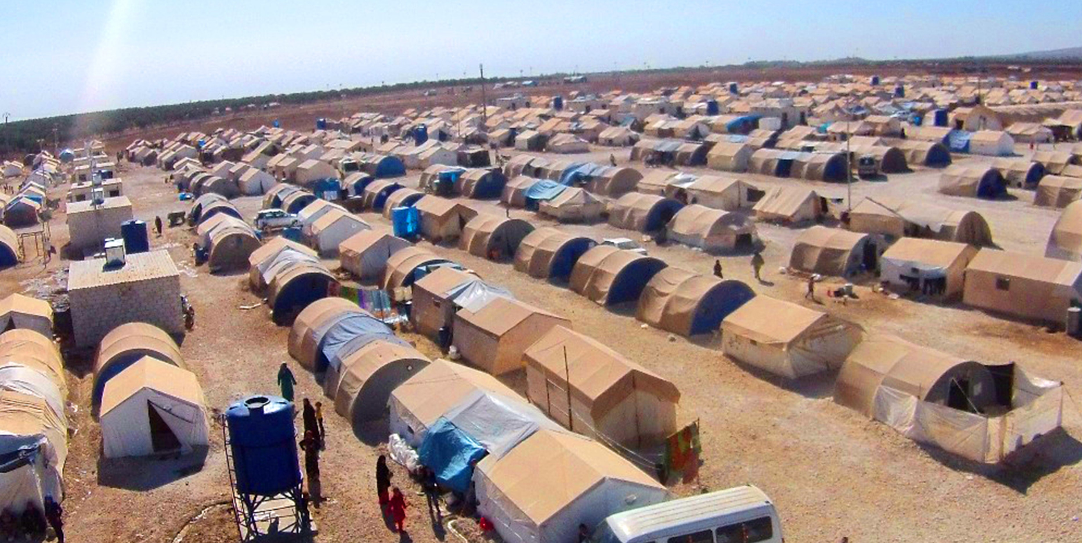 مشروع إعادة تأهيل مخيم الرسالة بالشراكة مع المجلس النرويجي لللاجئين
